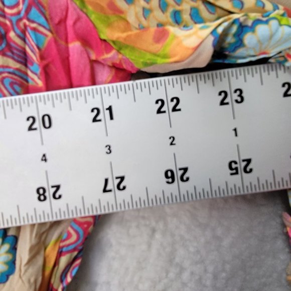 Y2K Caviar Mother of Pearl Floral Collar Maximalist Ruffle Sleeve Button Blouse - Picture 5 of 12